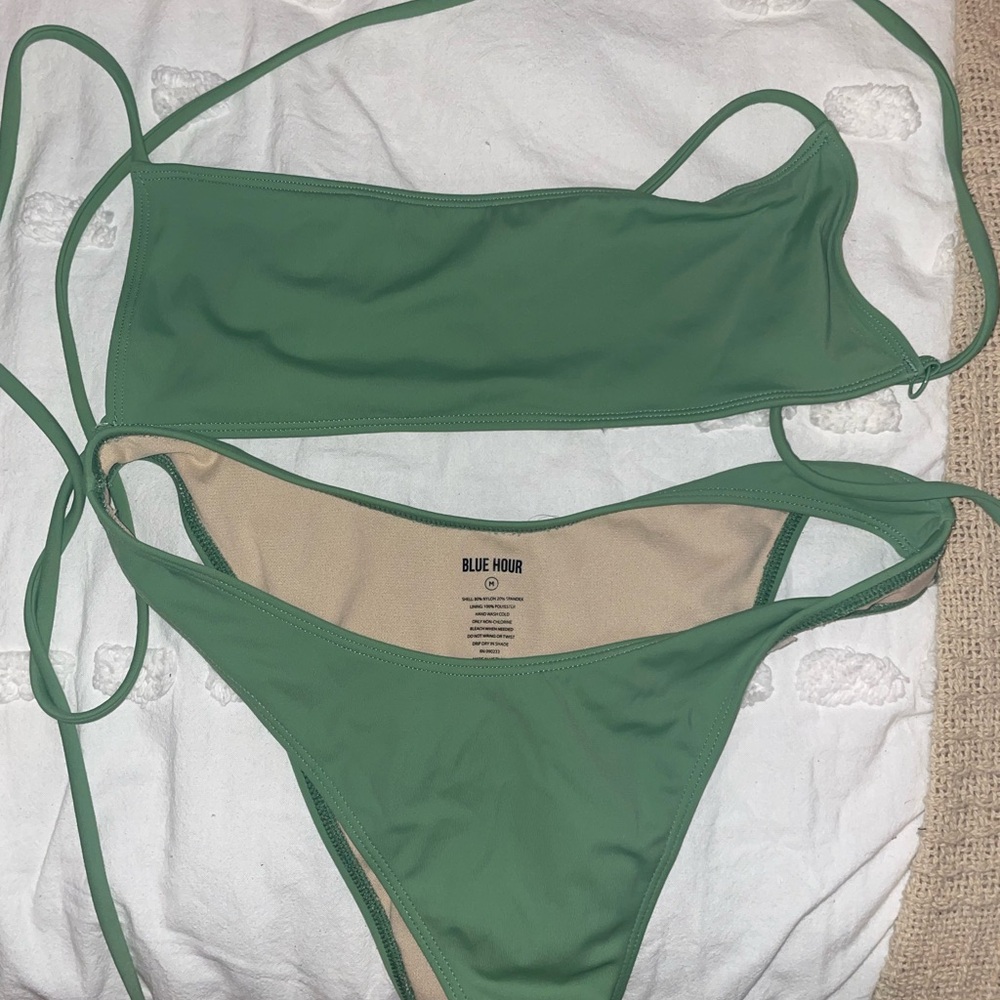 PacSun Sage Green Bikini Set